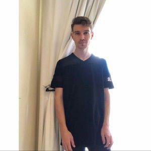Black mesh tee from Topman